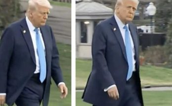 Trump Marine One photo health appearance