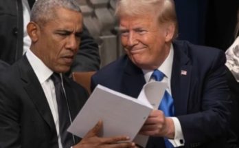 Trump Obama clash live interview