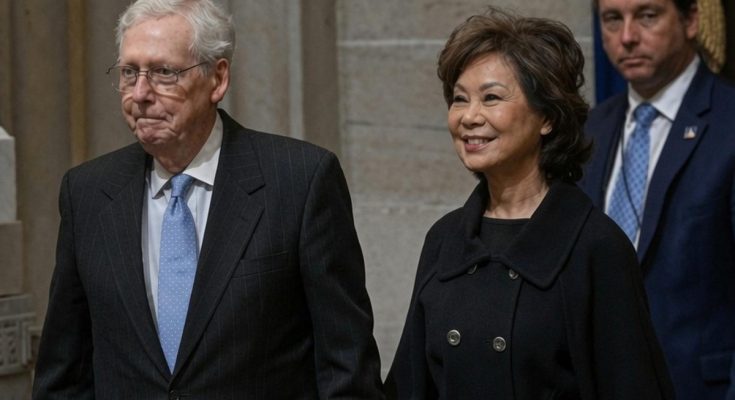 Elaine Chao McConnell hospitalized